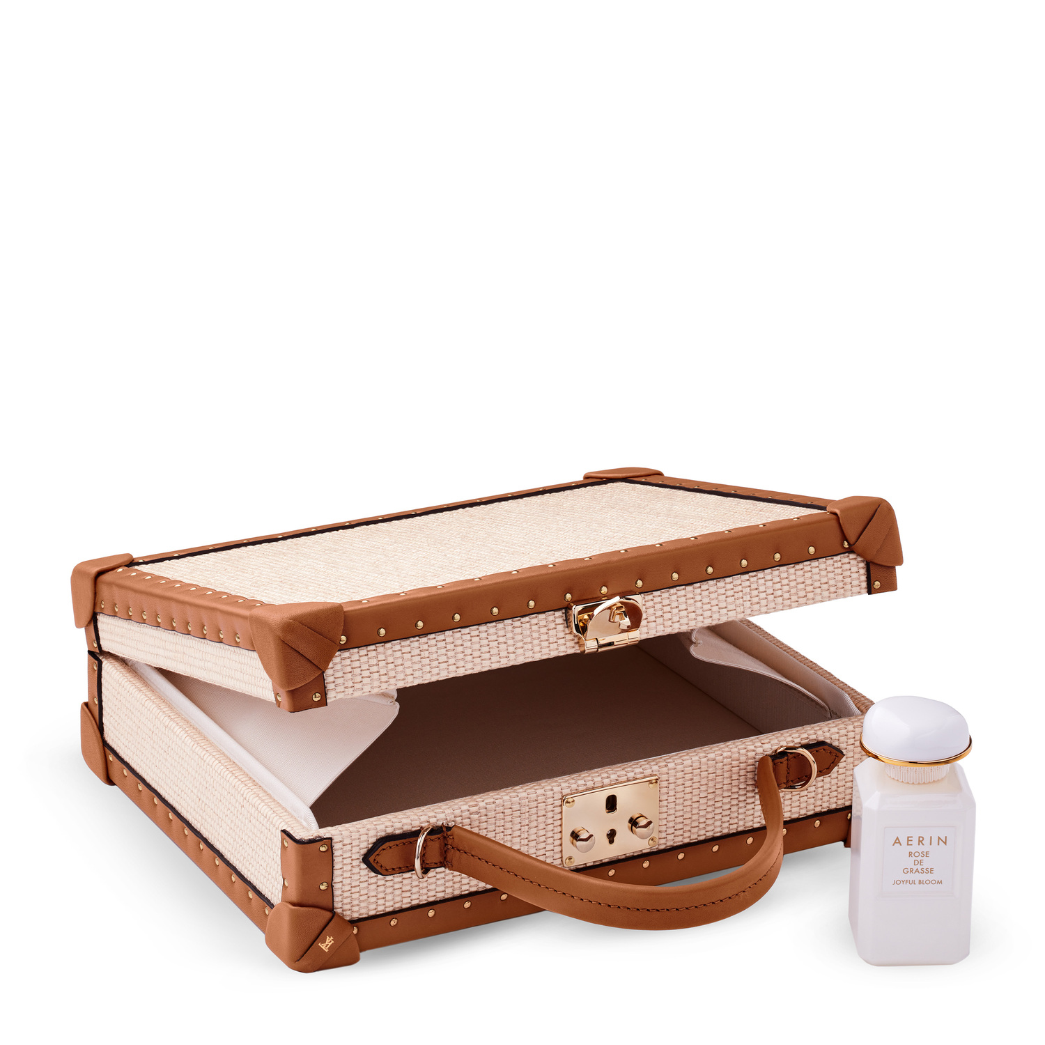 低価格の AERIN AERIN | Bag Box Raffia Krolle Tanner x バッグ
