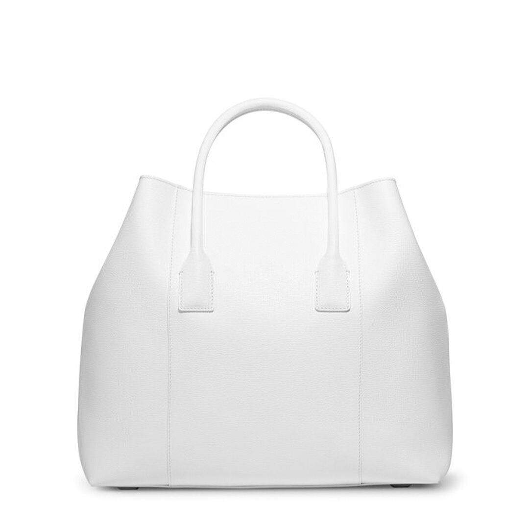AERIN Leather Mini Weekender Bag Bag in White Size 19.3 L x 11.8 H x 6.3 W