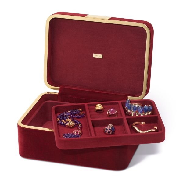 Beauvais Velvet Jewelry Box
