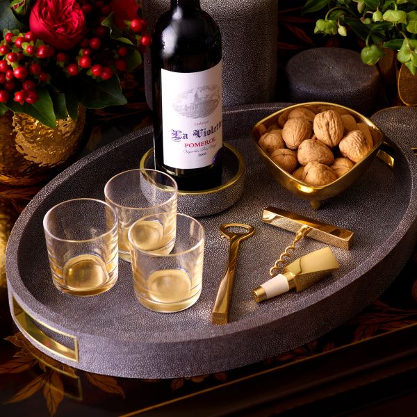 Shagreen Wine Coaster