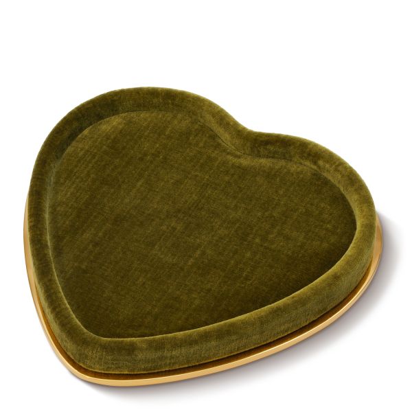 Valentina Velvet Heart Tray