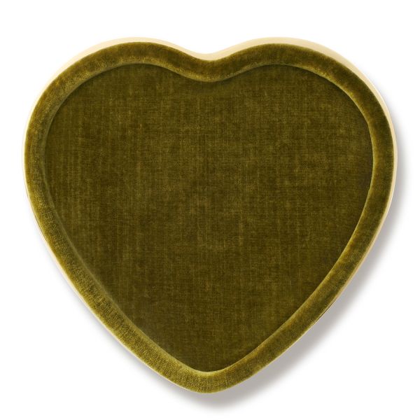 Valentina Velvet Heart Tray