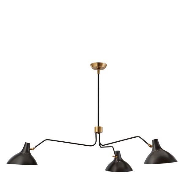 Charlton Large Triple Arm Chandelier