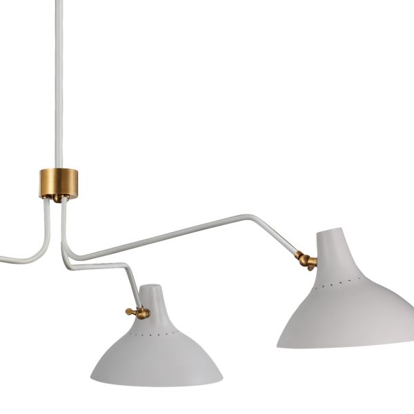 Charlton Large Triple Arm Chandelier