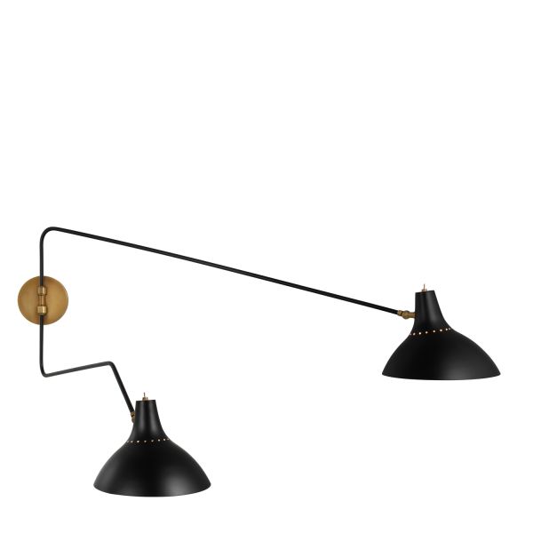 Charlton Large Double Wall Light