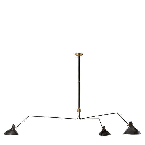 Charlton Grande Triple Arm Chandelier