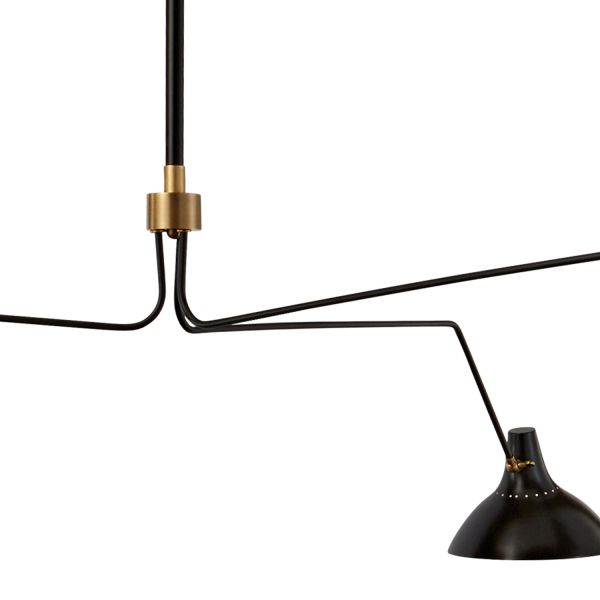Charlton Grande Triple Arm Chandelier