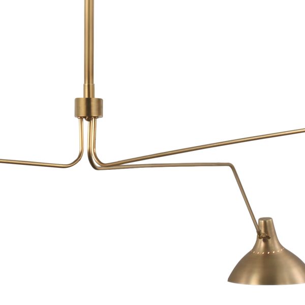 Charlton Grande Triple Arm Chandelier