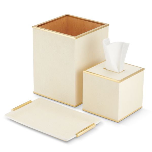 Classic Shagreen Tissue Box Cover