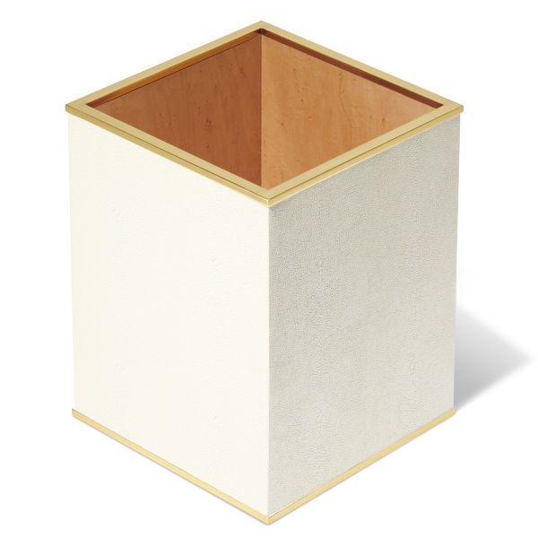 Classic Shagreen Wastebasket