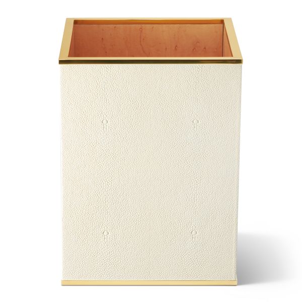 Classic Shagreen Wastebasket