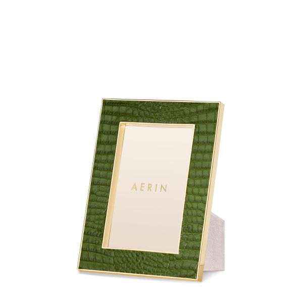 Classic Croc Leather 4x6 Frame