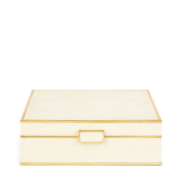 Classic Shagreen Large Jewelry Box