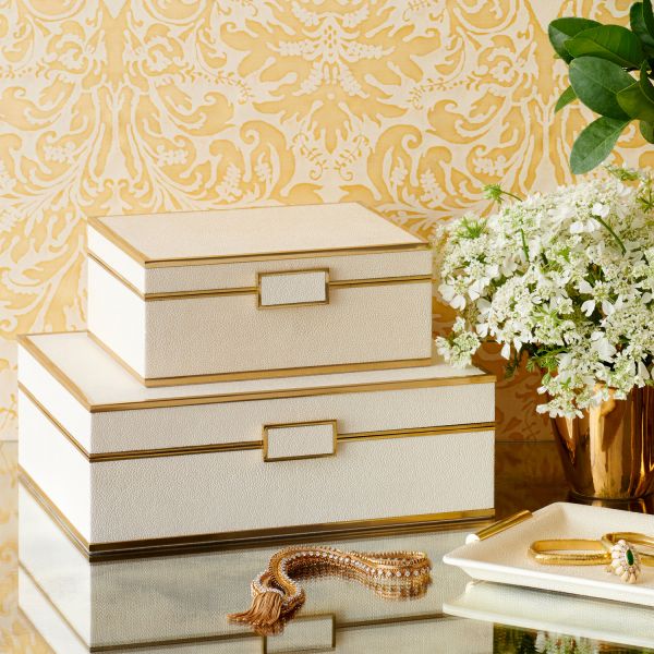 Classic Shagreen Large Jewelry Box