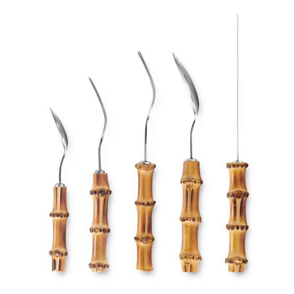 Bamboo Flatware, Set of 5