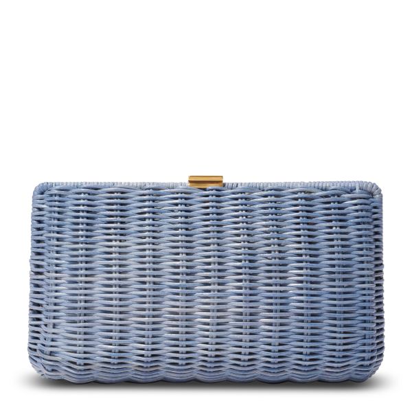 Adelina Wicker Clutch
