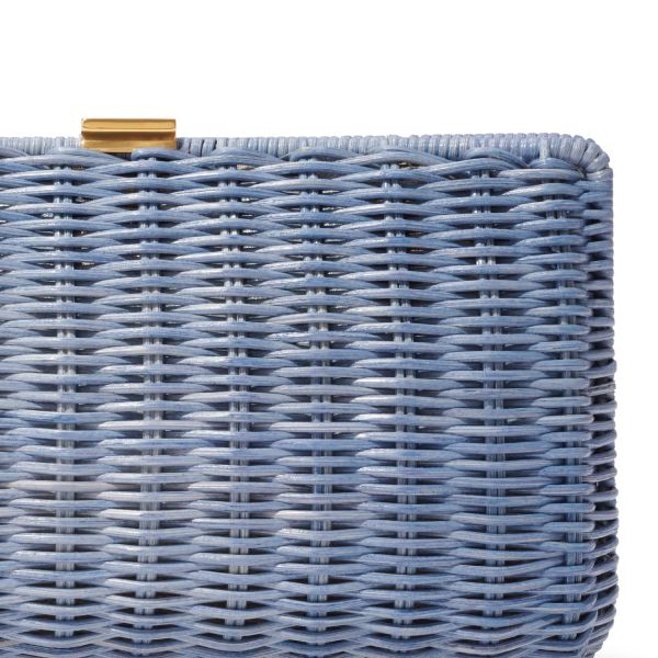 Adelina Wicker Clutch