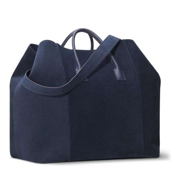Suede Oversized Weekender