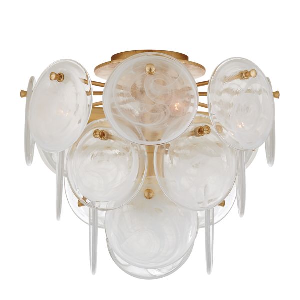 Loire Medium Tiered Flush Mount