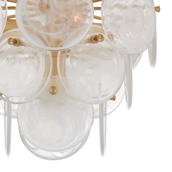 Loire Medium Tiered Flush Mount