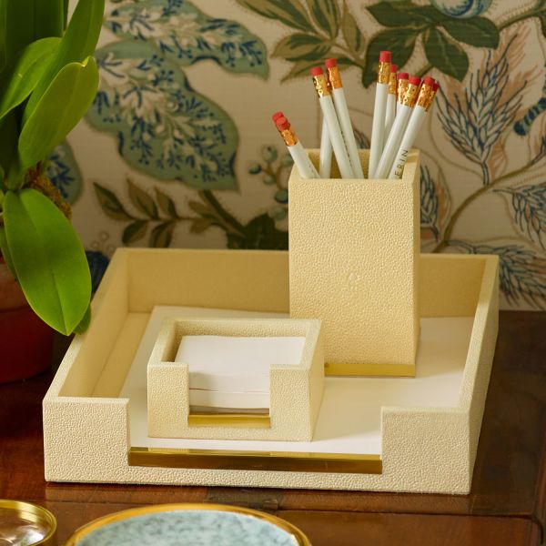 Shagreen Pencil Cup