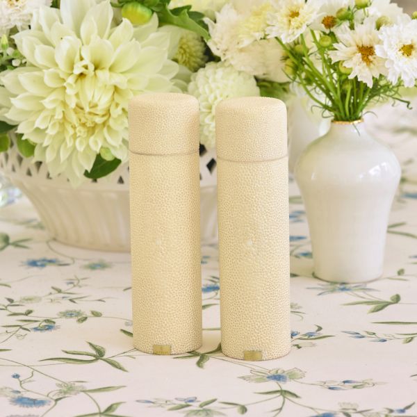 Shagreen Salt And Pepper Grinder Set