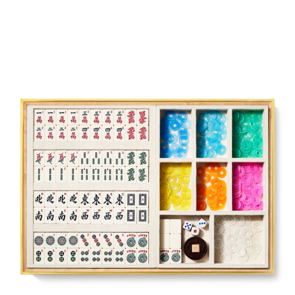 Luxe Shagreen Mahjong Set