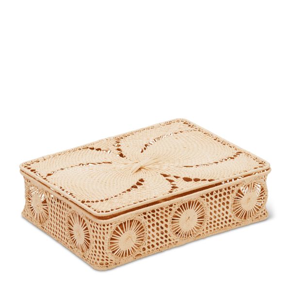 Raffia Rectangular Box