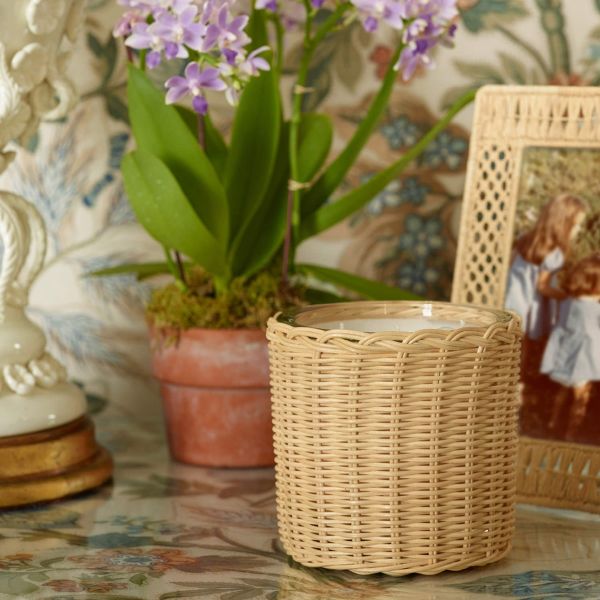 Tulia Wicker Uzès Tuberose 17.4oz Candle