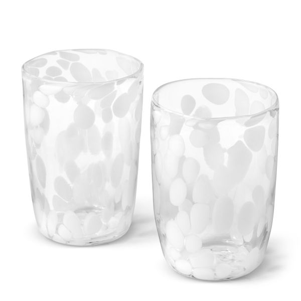 Spotted Glass, Set of 2