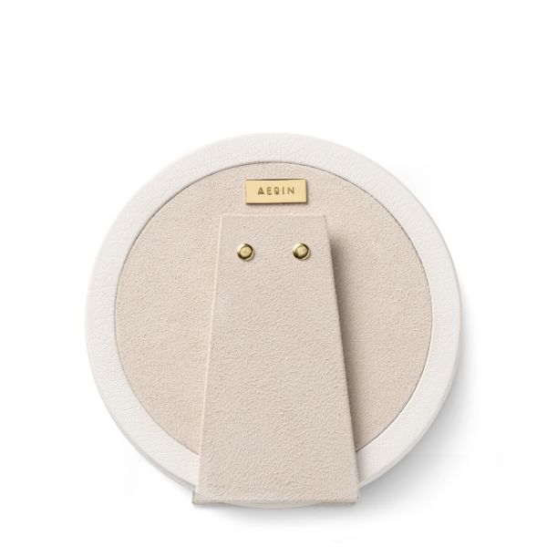 Piero Leather Round Frame