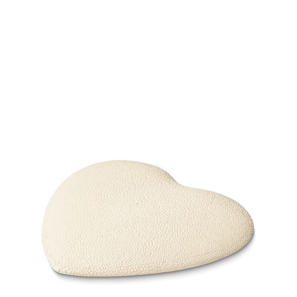 Shagreen Heart Hand Mirror