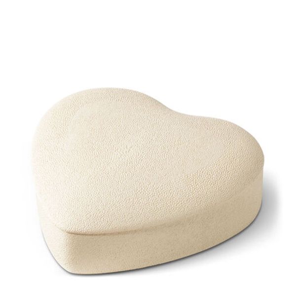 Shagreen Heart Jewelry Box