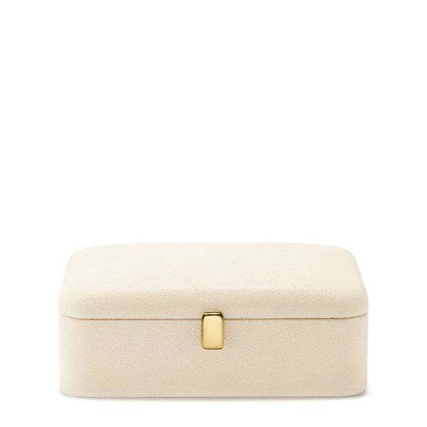 Abella Shagreen Small Jewelry Box