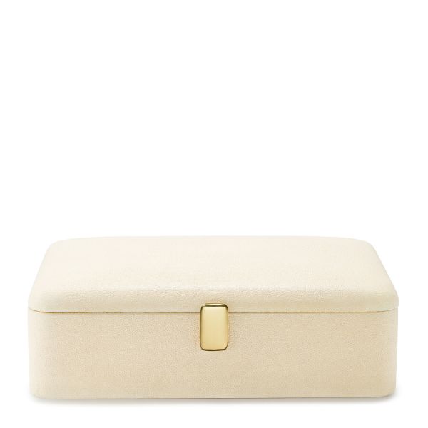 Abella Shagreen Large Jewelry Box