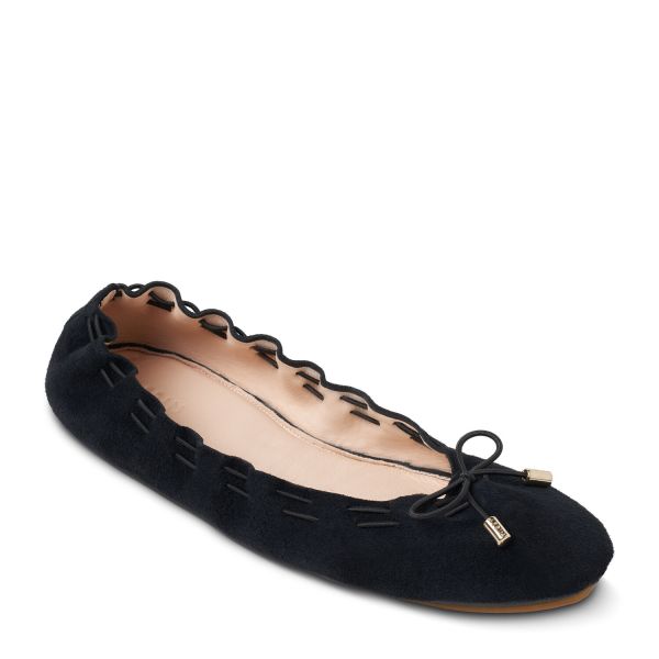 Antibes Suede Ballet Flat