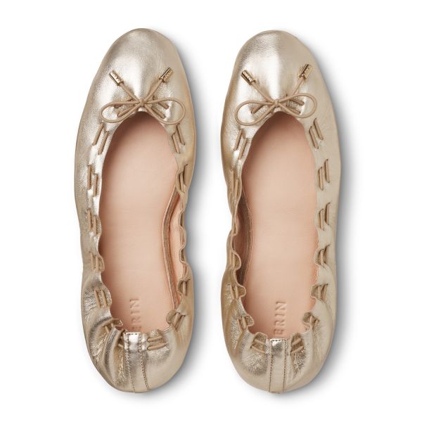 Antibes Leather Ballet Flats