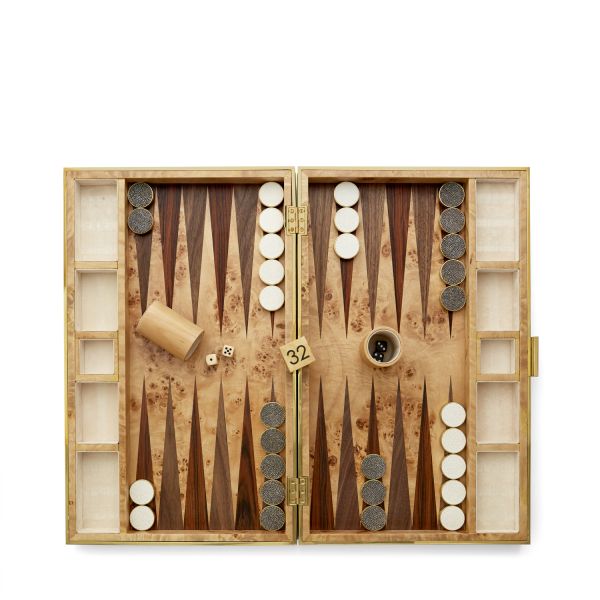 Shagreen Backgammon Set