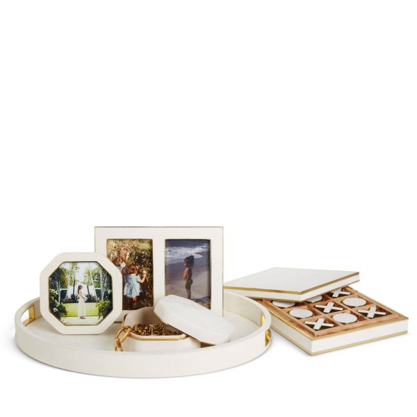 Shagreen Tic Tac Toe Set