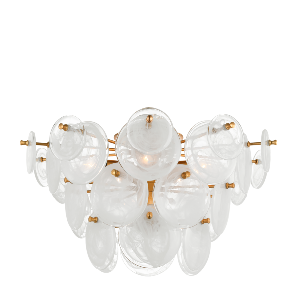 Loire Large Tiered Flush Mount