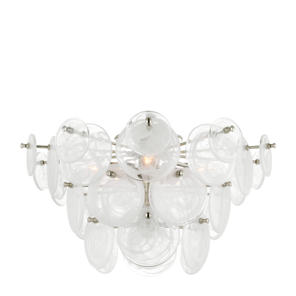 Loire Large Tiered Flush Mount