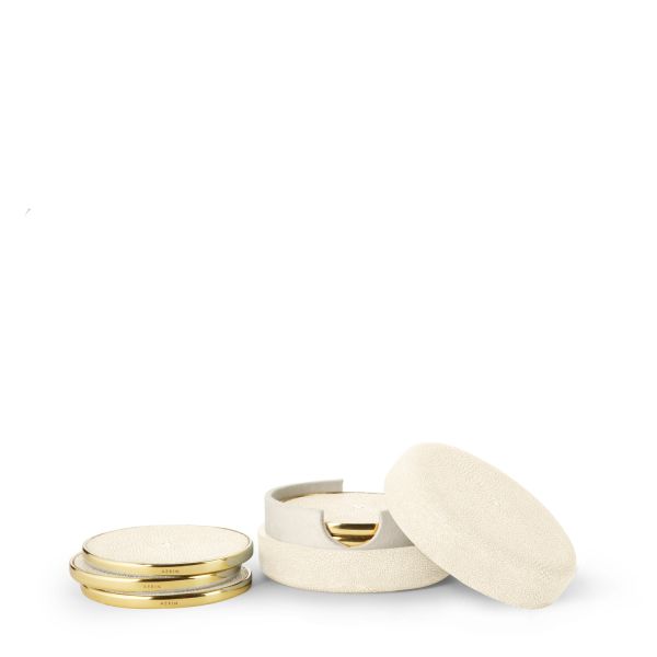 Shagreen Coaster, Set of 4