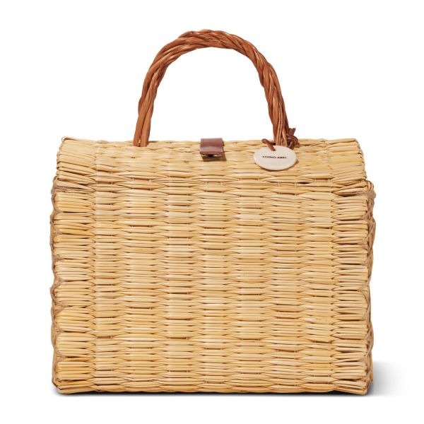 Lurdes Reed Basket Bag