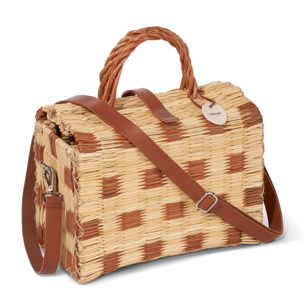 Maria Brown Basket Bag
