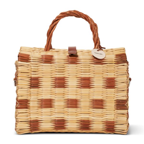 Maria Brown Basket Bag