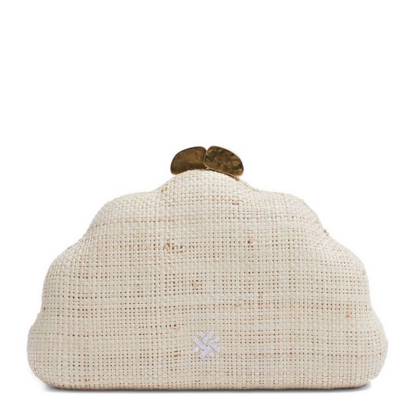 Mediterranean Honeysuckle Embroidered Clutch